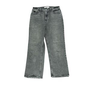 Abercrombie  Fitch Curve ankle straight high rise jeans